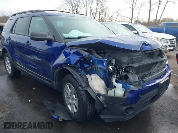 ✅ 2014 Ford Explorer • VIN: 1FM5K8B82EGA53715 • Lot: 43768302. Listed on IAAI with 142,908 mi. Free auction sales archive from the USA and detailed vehicle history report at DreamBid. Image 1.