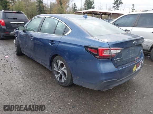 ✅ 2021 Subaru Legacy Premium • VIN: 4S3BWAF64M3011306 • Lot: 43640393. Listed on IAAI with 41,899 mi. Free auction sales archive from the USA and detailed vehicle history report at DreamBid. Image 3.