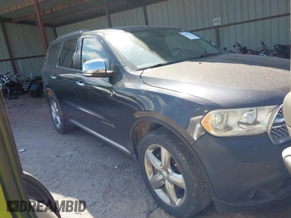 ✅ 2011 Dodge Durango Citadel • VIN: 1D4SE5GT1BC595016 • Lot: 42835716. Listed on IAAI with 264,028 mi. Free auction sales archive from the USA and detailed vehicle history report at DreamBid. Image 1.