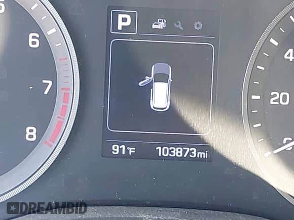 2017 Hyundai Tucson Sport with VIN KM8J33A2XHU548973, listed as a IAAI auction lot 43339444 with 103,873 mi miles and . Bid and sale history available at DreamBid. Image 15.