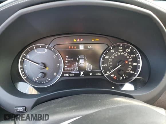 ✅ 2025 Infiniti QX50 Sport • VIN: 3PCAJ5FB0SF109733 • Lot: 69410405. Wystawiony na Copart z przebiegiem 3 087 mil. Bezpłatny archiwum sprzedaży aukcyjnych z USA i szczegółowy raport historii pojazdu na DreamBid. Zdjęcie 9.