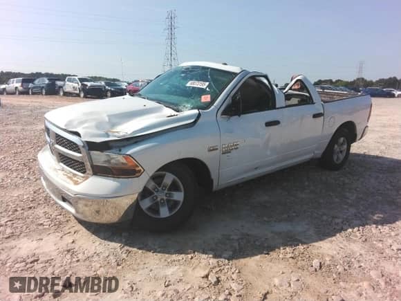 2020 Ram 1500 Tradesman z VIN 3C6RR6KT9LG219151, wystawiony jako Copart lot #68073195 z przebiegiem 142 436 mil mil oraz Szkoda całkowita • Salvage title. Historia ofert i sprzedaży dostępna na DreamBid. Obrazek 1.