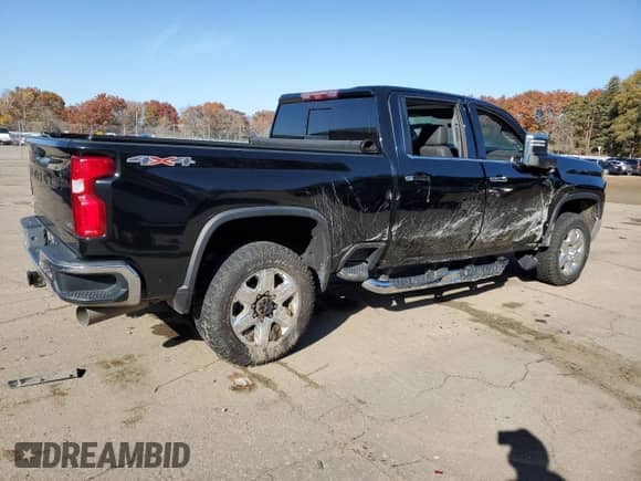 2020 Chevrolet Silverado 3500HD LTZ с VIN 1GC4YUEY9LF115570, выставлен на аукционе Copart как лот 77687084 с пробегом Не указан миль и Списание • Salvage title. История ставок и продаж доступна на DreamBid. Изображение 3.