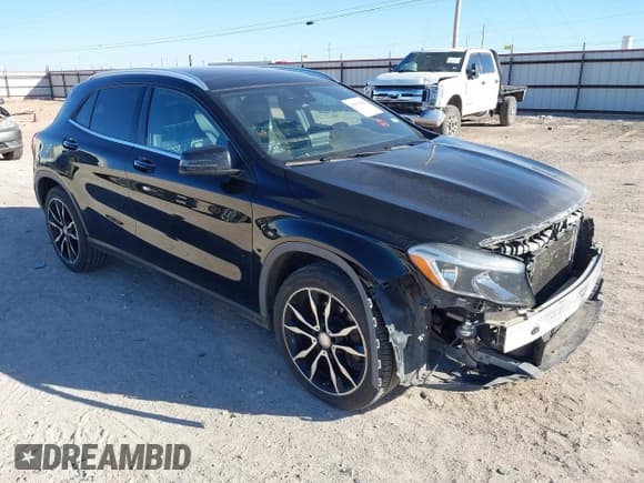 ✅ 2017 Mercedes-Benz GLA 250 • VIN: WDCTG4EB7HJ348906 • Lot: 43461865. Listed on IAAI with 161,582 mi. Free auction sales archive from the USA and detailed vehicle history report at DreamBid. Image 1.