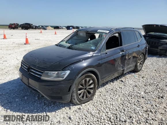 ✅ 2018 Volkswagen Tiguan S • VIN: 3VV1B7AX6JM147216 • Lot: 52449345. Listed on Copart with Not provided. Free auction sales archive from the USA and detailed vehicle history report at DreamBid. Image 1.