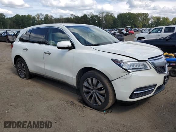 ✅ 2015 Acura MDX Technology • VIN: 5FRYD4H4XFB026071 • Lot: 71483715. Listed on Copart with 169,384 mi. Free auction sales archive from the USA and detailed vehicle history report at DreamBid. Image 4.