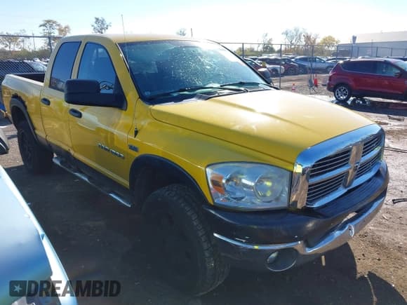 ✅ 2007 Dodge 1500 SLT • VIN: 1D7HU18207S247025 • Lot: 43571706. Listed on IAAI with 235,688 mi. Free auction sales archive from the USA and detailed vehicle history report at DreamBid. Image 1.