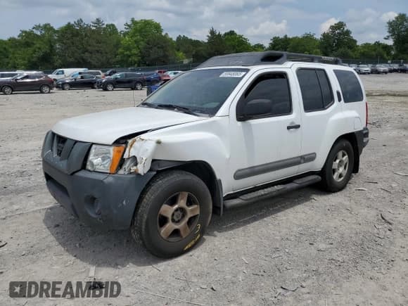 ✅ 2005 Nissan Xterra S • VIN: 5N1AN08U45C632997 • Lot: 59948065. Wystawiony na Copart z przebiegiem 183 953 mil. Bezpłatny archiwum sprzedaży aukcyjnych z USA i szczegółowy raport historii pojazdu na DreamBid. Zdjęcie 1.