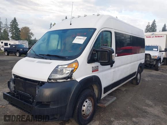 ✅ 2019 Ram ProMaster Cargo • VIN: 3C6TRVPG0KE525936 • Lot: 43488516. Listed on IAAI with 64,988 mi. Free auction sales archive from the USA and detailed vehicle history report at DreamBid. Image 20.