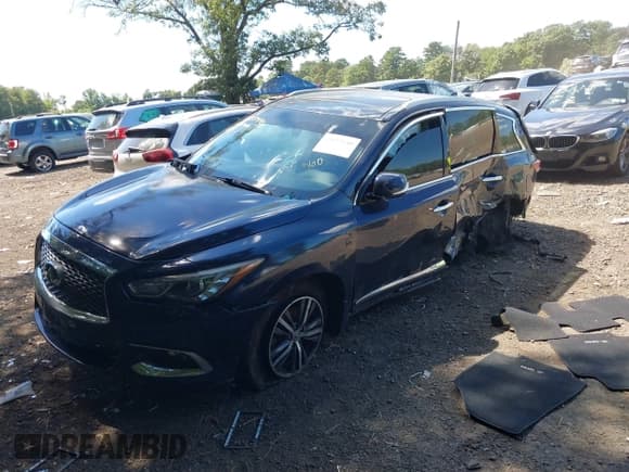 ✅ 2018 Infiniti QX60 • VIN: 5N1DL0MM0JC522340 • Лот: 43059440. Опубликован ранее на IAAI с пробегом 93 315 миль. Бесплатный доступ к архиву аукционных продаж из США и подробный отчёт об истории автомобиля на DreamBid. Изображение 2.
