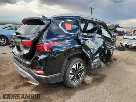 ✅ 2019 Hyundai Santa Fe Limited • VIN: 5NMS5CAA0KH055229 • Lot: 71199305. Listed on Copart with Not provided. Free auction sales archive from the USA and detailed vehicle history report at DreamBid. Image 3.