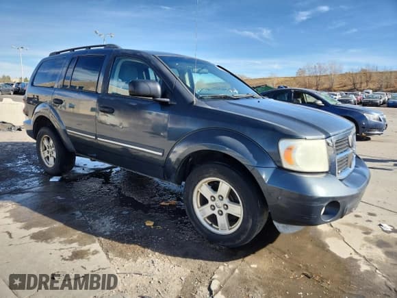 ✅ 2007 Dodge Durango SLT • VIN: 1D8HB48P67F539057 • Lot: 91709695. Listed on Copart with 242,818 mi. Free auction sales archive from the USA and detailed vehicle history report at DreamBid. Image 4.
