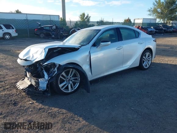 ✅ 2021 Lexus IS 300 • VIN: JTHC81F24M5045079 • Lot: 43420844. Listed on IAAI with 38,830 mi. Free auction sales archive from the USA and detailed vehicle history report at DreamBid. Image 17.