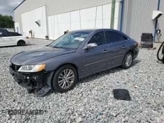 2011 Hyundai Azera Limited с VIN KMHFC4DFXBA525745, выставлен на аукционе Copart как лот 63046015 с пробегом 97 627 миль миль и Списание • Salvage title. История ставок и продаж доступна на DreamBid. Изображение 1.