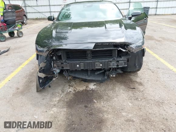 ✅ 2022 Ford Mustang GT • VIN: 1FA6P8CF5N5145653 • Lot: 42370652. Listed on IAAI with 24,987 mi. Free auction sales archive from the USA and detailed vehicle history report at DreamBid. Image 6.