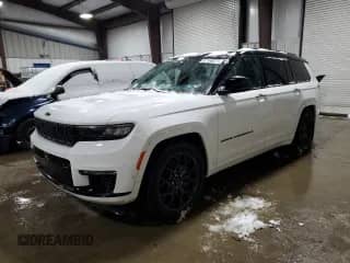 ✅ 2023 Jeep Grand Cherokee Summit • VIN: 1C4RJKEG1P8832951 • Lot: 87160624. Listed on Copart with 7,795 mi. Free auction sales archive from the USA and detailed vehicle history report at DreamBid. Image 1.