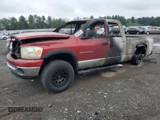 2006 Dodge 1500 SLT z VIN 1D7HU18N26S562806, wystawiony jako Copart lot #83934325 z przebiegiem Nie podano mil oraz Szkoda całkowita • Salvage title. Historia ofert i sprzedaży dostępna na DreamBid. Obrazek 1.