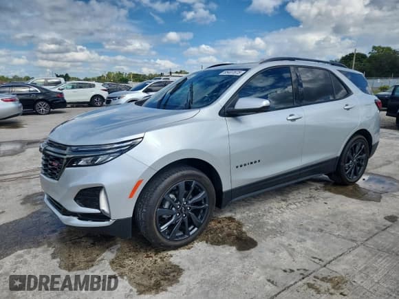 ✅ 2022 Chevrolet Equinox RS • VIN: 3GNAXMEV0NS153433 • Lot: 85407675. Wystawiony na Copart z przebiegiem Nie podano. Bezpłatny archiwum sprzedaży aukcyjnych z USA i szczegółowy raport historii pojazdu na DreamBid. Zdjęcie 1.