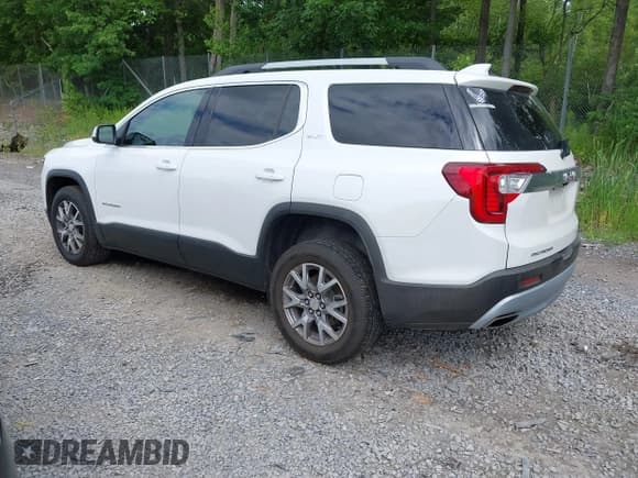 ✅ 2021 GMC Acadia SLT • VIN: 1GKKNULS8MZ158851 • Lot: 42676084. Listed on IAAI with 47,722 mi. Free auction sales archive from the USA and detailed vehicle history report at DreamBid. Image 3.