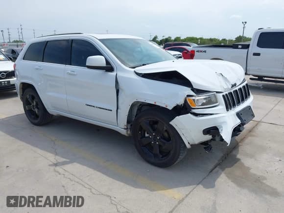 ✅ 2015 Jeep Grand Cherokee Laredo • VIN: 1C4RJEAG7FC104893 • Lot: 43009030. Listed on IAAI with 128,500 mi. Free auction sales archive from the USA and detailed vehicle history report at DreamBid. Image 1.