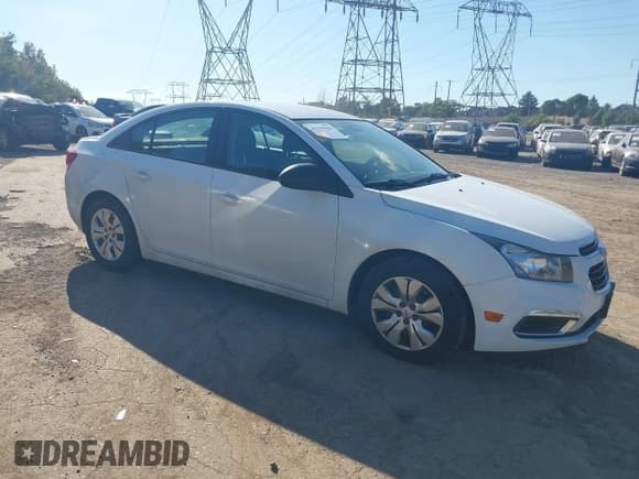 ✅ 2016 Chevrolet Cruze LS • VIN: 1G1PB5SG9G7222837 • Lot: 43190646. Listed on IAAI with 166,597 mi. Free auction sales archive from the USA and detailed vehicle history report at DreamBid. Image 1.