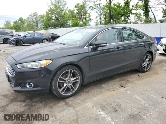 ✅ 2015 Ford Fusion Titanium • VIN: 3FA6P0D90FR233938 • Лот: 55046995. Опубликован ранее на Copart с пробегом 233 054 миль. Бесплатный доступ к архиву аукционных продаж из США и подробный отчёт об истории автомобиля на DreamBid. Изображение 1.