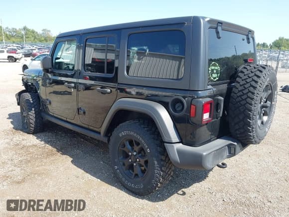 ✅ 2021 Jeep Wrangler Unlimited 80th Anniversary • VIN: 1C4HJXDN1MW648786 • Lot: 43168980. Listed on IAAI with 55,011 mi. Free auction sales archive from the USA and detailed vehicle history report at DreamBid. Image 3.