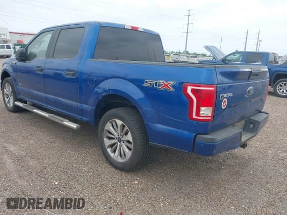 ✅ 2017 Ford F-150 XL • VIN: 1FTEW1CP3HKD58597 • Lot: 41928993. Listed on IAAI with 143,802 mi. Free auction sales archive from the USA and detailed vehicle history report at DreamBid. Image 3.
