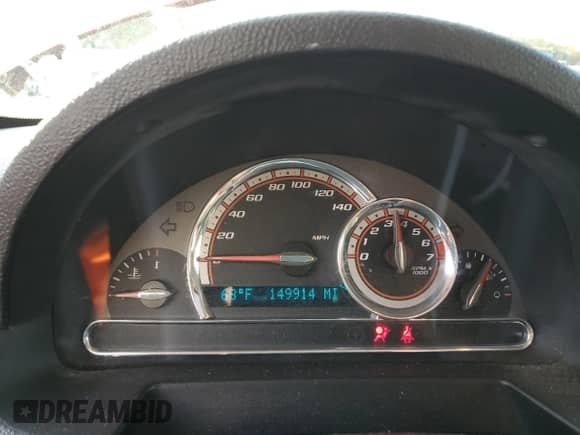 2009 Chevrolet HHR SS с VIN 3GNCA63XX9S515042, выставлен на аукционе Copart как лот 77810214 с пробегом 149 914 миль миль и На запчасти • Non repairable. История ставок и продаж доступна на DreamBid. Изображение 9.