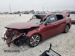 ✅ 2016 Kia Optima SX Turbo • VIN: 5XXGW4L21GG110629 • Лот: 85934024. Опубликован ранее на Copart с пробегом Не указан. Бесплатный доступ к архиву аукционных продаж из США и подробный отчёт об истории автомобиля на DreamBid. Изображение 1.