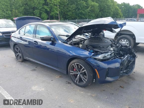 ✅ 2024 BMW 3 Series M340i xDrive • VIN: 3MW49FF04R8E25559 • Lot: 42325815. Wystawiony na IAAI z przebiegiem 8 971 mil. Bezpłatny archiwum sprzedaży aukcyjnych z USA i szczegółowy raport historii pojazdu na DreamBid. Zdjęcie 1.