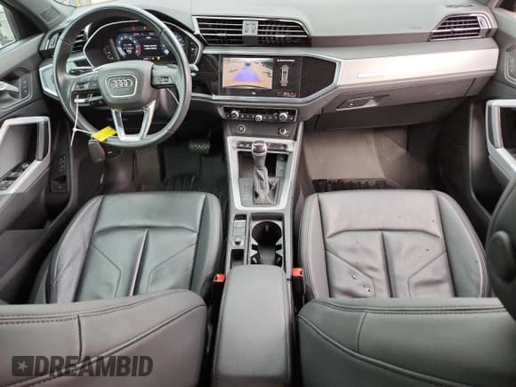 ✅ 2023 Audi Q3 S line Premium • VIN: WA1DECF35P1068251 • Lot: 85737385. Listed on Copart with 41,241 mi. Free auction sales archive from the USA and detailed vehicle history report at DreamBid. Image 8.