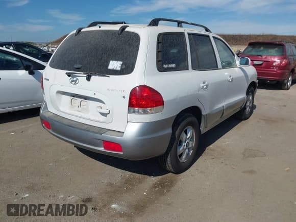 ✅ 2005 Hyundai Santa Fe GLS • VIN: KM8SC13DX5U910030 • Lot: 43011692. Listed on IAAI with 200,363 mi. Free auction sales archive from the USA and detailed vehicle history report at DreamBid. Image 4.