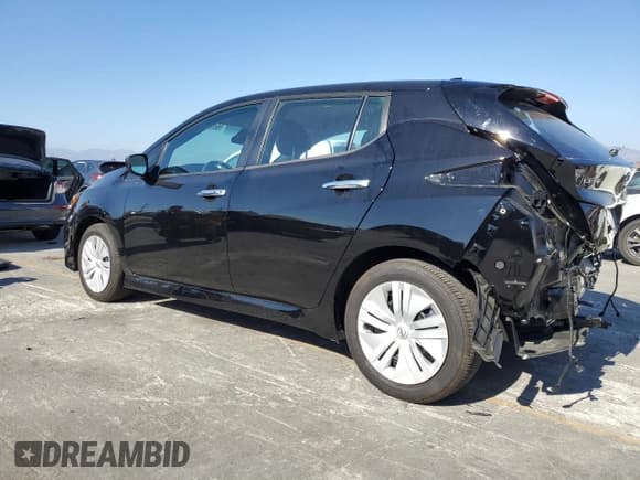 ✅ 2025 Nissan LEAF S • VIN: 1N4AZ1BV6SC561514 • Lot: 86100115. Listed on Copart with 3,465 mi. Free auction sales archive from the USA and detailed vehicle history report at DreamBid. Image 2.