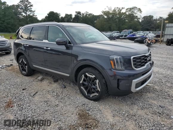 ✅ 2025 Kia Telluride S • VIN: 5XYP64GC5SG624202 • Lot: 66961835. Listed on Copart with 7,387 mi. Free auction sales archive from the USA and detailed vehicle history report at DreamBid. Image 4.