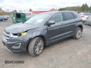 ✅ 2017 Ford Edge Titanium • VIN: 2FMPK4K8XHBB55180 • Lot: 43518883. Listed on IAAI with 125,009 mi. Free auction sales archive from the USA and detailed vehicle history report at DreamBid. Image 2.