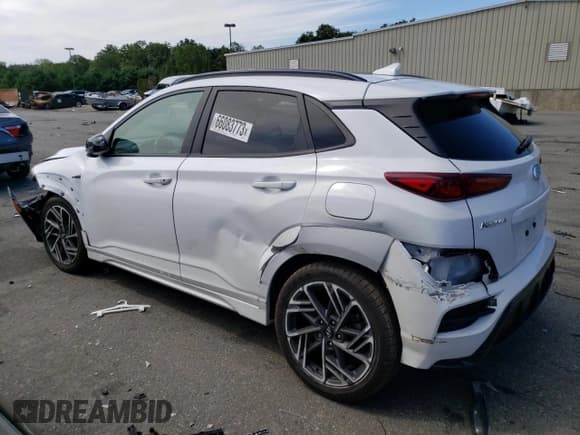 ✅ 2022 Hyundai Kona N Line • VIN: KM8K3CA3XNU776237 • Лот: 66083773. Опубликован ранее на Copart с пробегом 30 585 миль. Бесплатный доступ к архиву аукционных продаж из США и подробный отчёт об истории автомобиля на DreamBid. Изображение 2.