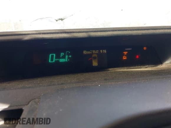 ✅ 2013 Toyota Prius Two • VIN: JTDKDTB30D1053609 • Lot: 43668033. Listed on IAAI with 162,550 mi. Free auction sales archive from the USA and detailed vehicle history report at DreamBid. Image 7.