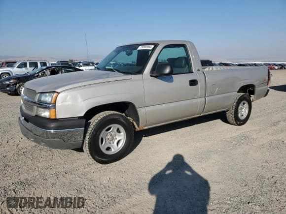 ✅ 2004 Chevrolet Silverado 1500 Work Truck • VIN: 1GCEK14X94Z288700 • Lot: 75060964. Listed on Copart with 74,993 mi. Free auction sales archive from the USA and detailed vehicle history report at DreamBid. Image 1.