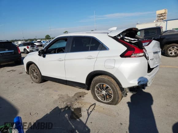 ✅ 2022 Mitsubishi Eclipse Cross ES • VIN: JA4ASUAA0NZ003295 • Lot: 82441315. Listed on Copart with Not provided. Free auction sales archive from the USA and detailed vehicle history report at DreamBid. Image 2.