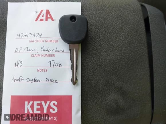 ✅ 2007 Chevrolet Suburban LT • VIN: 3GNFK16397G115382 • Lot: 42717724. Listed on IAAI with 263,508 mi. Free auction sales archive from the USA and detailed vehicle history report at DreamBid. Image 11.