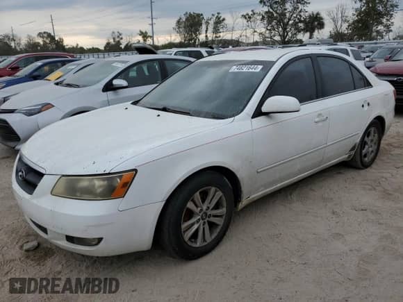 ✅ 2006 Hyundai Sonata GLS • VIN: 5NPEU46F76H089543 • Lot: 74821644. Listed on Copart with 194,080 mi miles. Access the free auction sales archive from the USA and view a detailed vehicle history report at DreamBid. Image 1.