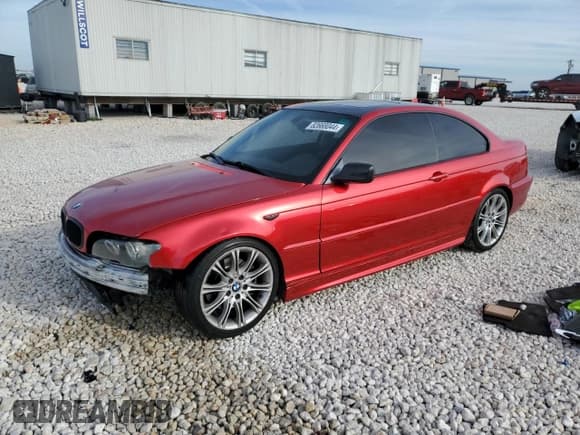 ✅ 2005 BMW 3 Series 330Ci • VIN: WBABD53485PL16573 • Lot: 82668044. Listed on Copart with 136,567 mi. Free auction sales archive from the USA and detailed vehicle history report at DreamBid. Image 1.