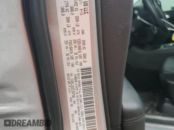 ✅ 2015 Dodge Durango Limited • VIN: 1C4RDJDG2FC837381 • Lot: 82059525. Wystawiony na Copart z przebiegiem 107 642 mil. Bezpłatny archiwum sprzedaży aukcyjnych z USA i szczegółowy raport historii pojazdu na DreamBid. Zdjęcie 13.