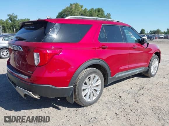 2021 Ford Explorer Limited with VIN 1FMSK8FH1MGB08859, listed as a IAAI auction lot 42993120 with 41,297 mi miles and . Bid and sale history available at DreamBid. Image 4.