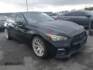 ✅ 2016 Infiniti Q50 Red Sport 400 • VIN: JN1FV7AR9GM450754 • Lot: 43219777. Listed on IAAI with 88,490 mi. Free auction sales archive from the USA and detailed vehicle history report at DreamBid. Image 1.