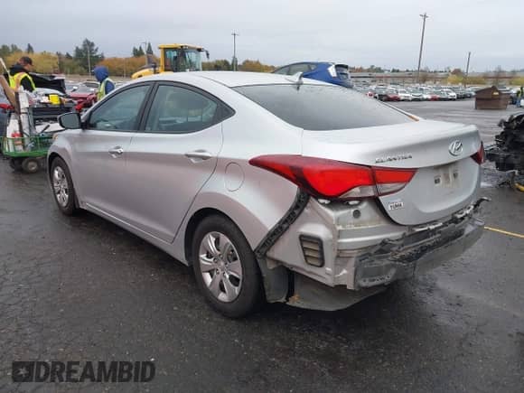 2016 Hyundai Elantra SE с VIN KMHDH4AE1GU483699, выставлен на аукционе IAAI как лот 43611187 с пробегом 183 463 миль миль и . История ставок и продаж доступна на DreamBid. Изображение 3.