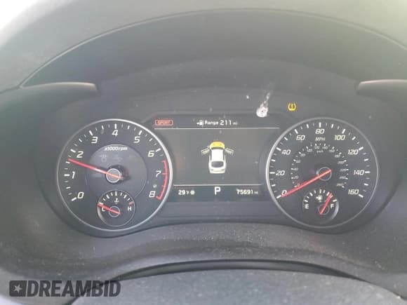 ✅ 2018 Kia Stinger Premium • VIN: KNAE25LA8J6033664 • Lot: 89204695. Listed on Copart with 75,691 mi. Free auction sales archive from the USA and detailed vehicle history report at DreamBid. Image 9.