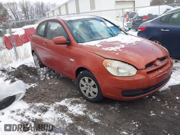 ✅ 2010 Hyundai Accent GS • VIN: KMHCM3AC8AU149547 • Lot: 43787652. Listed on IAAI with 69,782 mi. Free auction sales archive from the USA and detailed vehicle history report at DreamBid. Image 1.