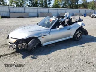 ✅ 1999 BMW Z3 2.5 • VIN: 4USCH9339XLF79902 • Лот: 80091245. Опубликован ранее на Copart с пробегом Не указан. Бесплатный доступ к архиву аукционных продаж из США и подробный отчёт об истории автомобиля на DreamBid. Изображение 1.